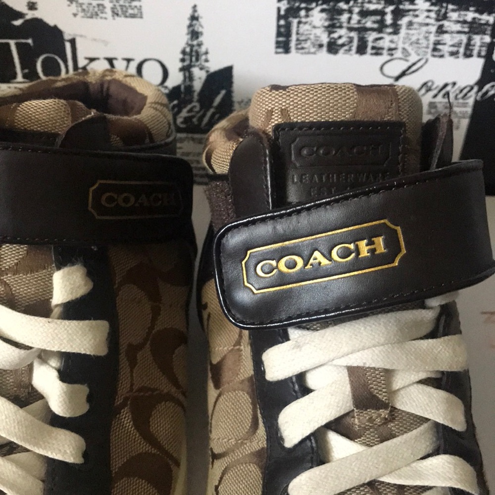 Coach high top sneakers - Picture 4 of 5